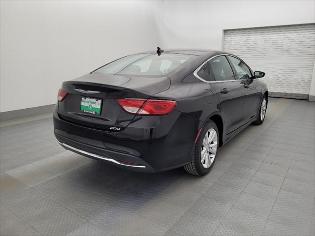 used 2016 Chrysler 200 car, priced at $13,195