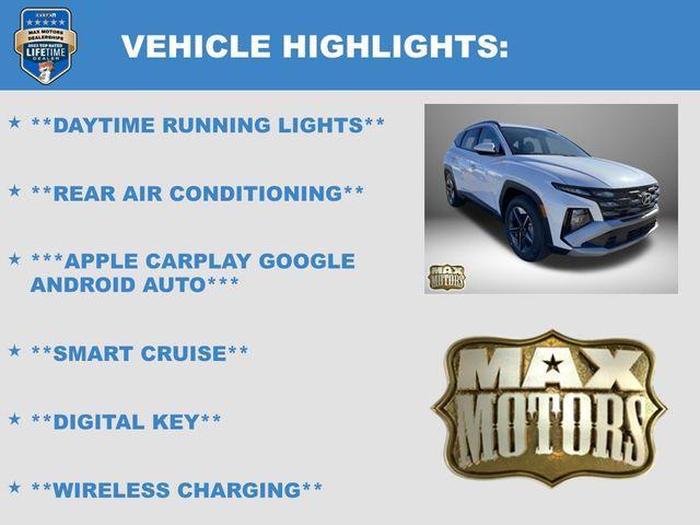 new 2025 Hyundai Tucson car, priced at $30,799
