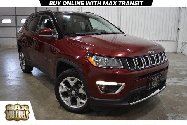 used 2021 Jeep Compass car, priced at $23,082