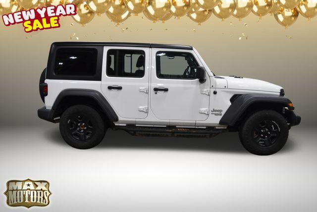 used 2018 Jeep Wrangler Unlimited car, priced at $23,159