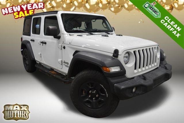 used 2018 Jeep Wrangler Unlimited car, priced at $23,159