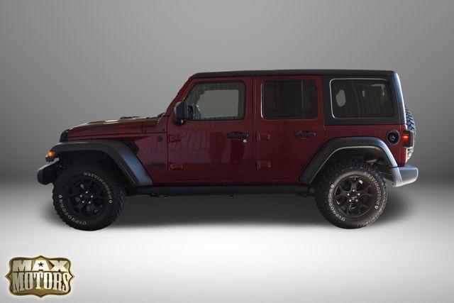 used 2021 Jeep Wrangler Unlimited car, priced at $31,280