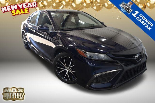 used 2021 Toyota Camry car, priced at $24,845