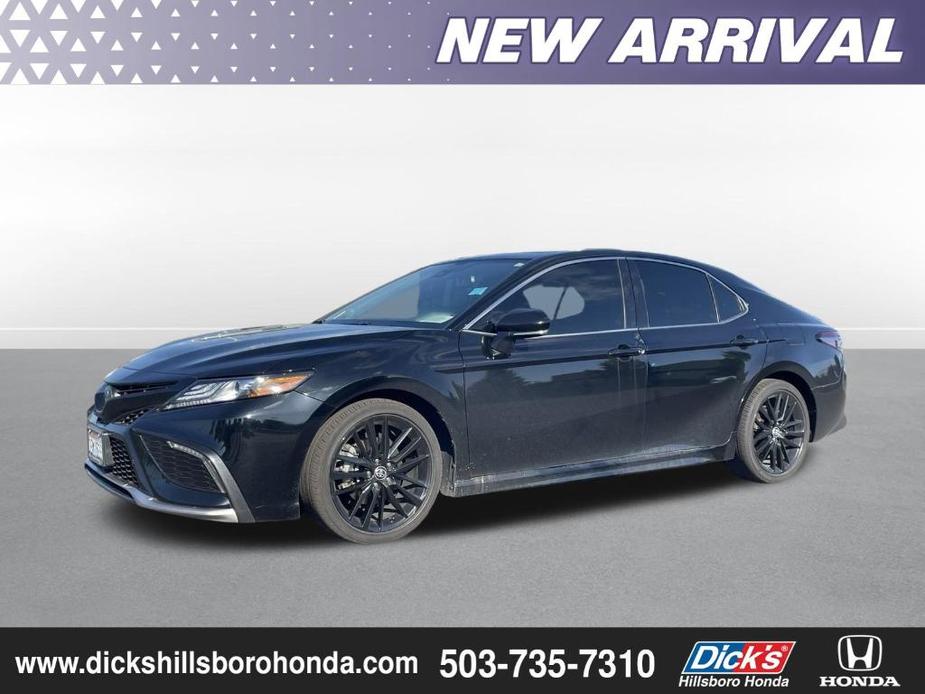 used 2022 Toyota Camry Hybrid car, priced at $31,656