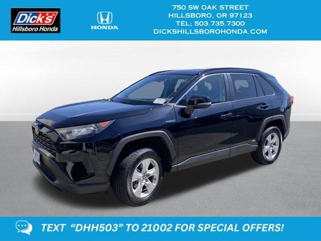 used 2021 Toyota RAV4 Hybrid car, priced at $26,990