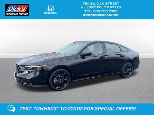 used 2025 Honda Accord car, priced at $29,990