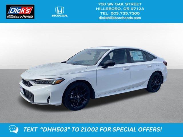 new 2025 Honda Civic Hybrid car, priced at $30,300