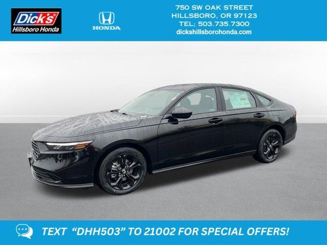 new 2025 Honda Accord car, priced at $31,655