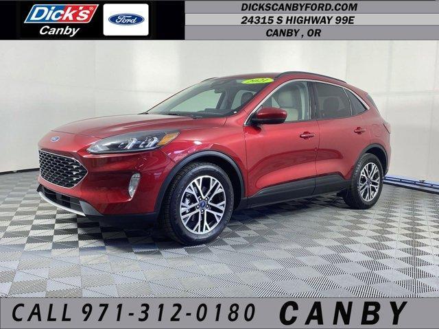 used 2021 Ford Escape car, priced at $21,183