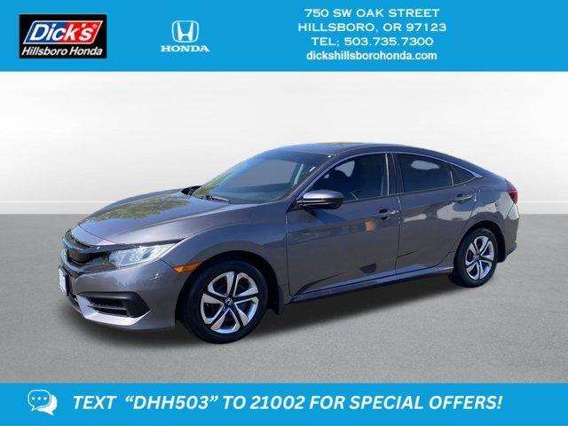 used 2018 Honda Civic car, priced at $19,990