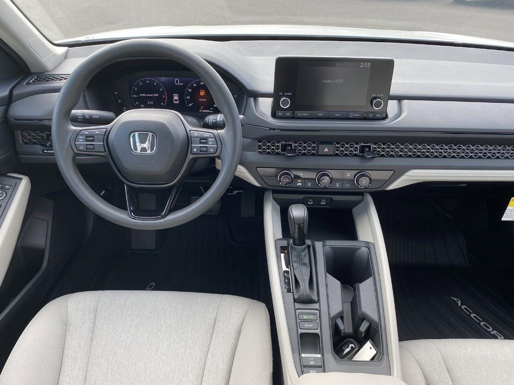 new 2024 Honda Accord car, priced at $29,445