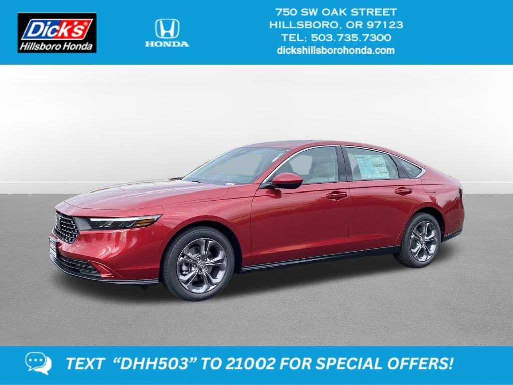 new 2024 Honda Accord car, priced at $31,460