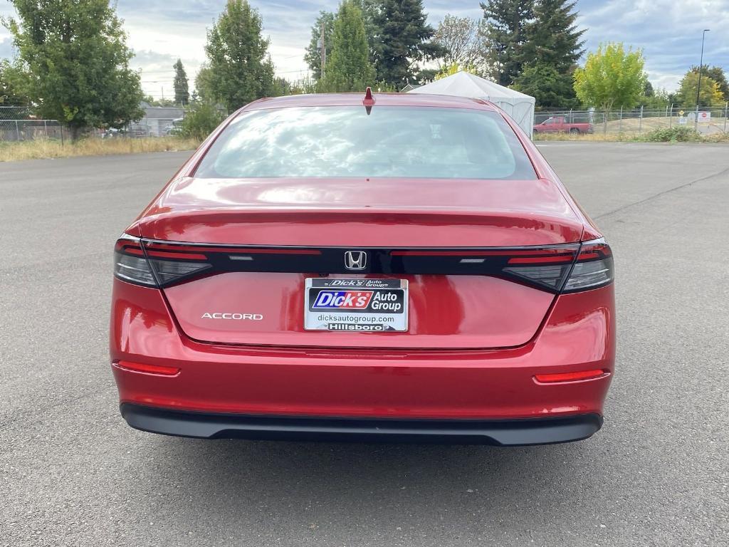 new 2024 Honda Accord car, priced at $31,460