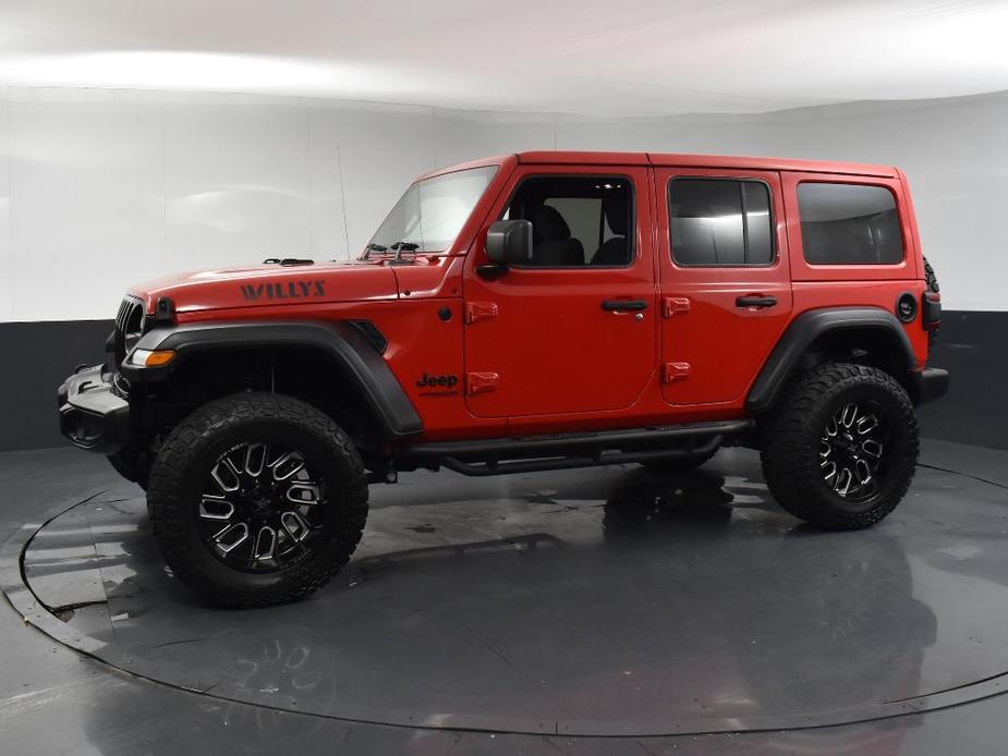 used 2021 Jeep Wrangler Unlimited car, priced at $30,455