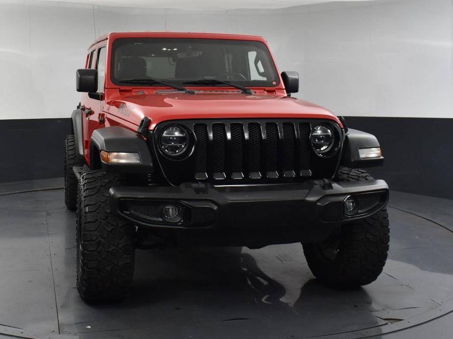 used 2021 Jeep Wrangler Unlimited car, priced at $30,455