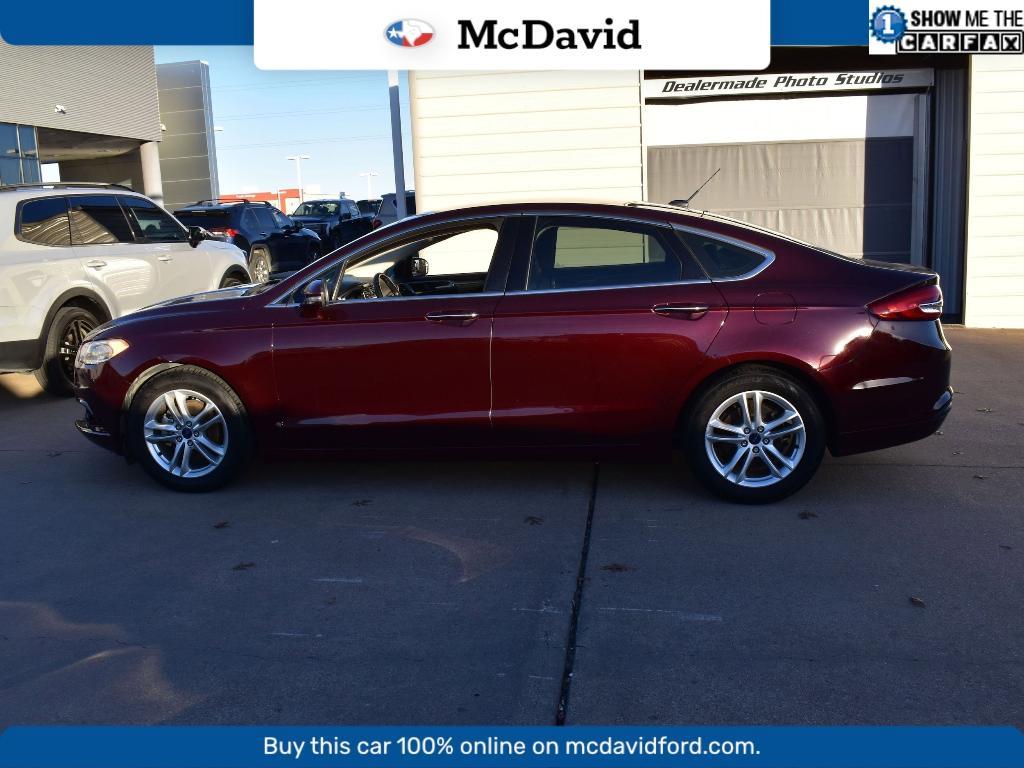 used 2018 Ford Fusion car, priced at $15,455