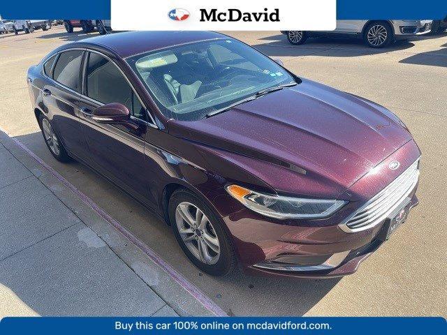 used 2018 Ford Fusion car, priced at $15,455