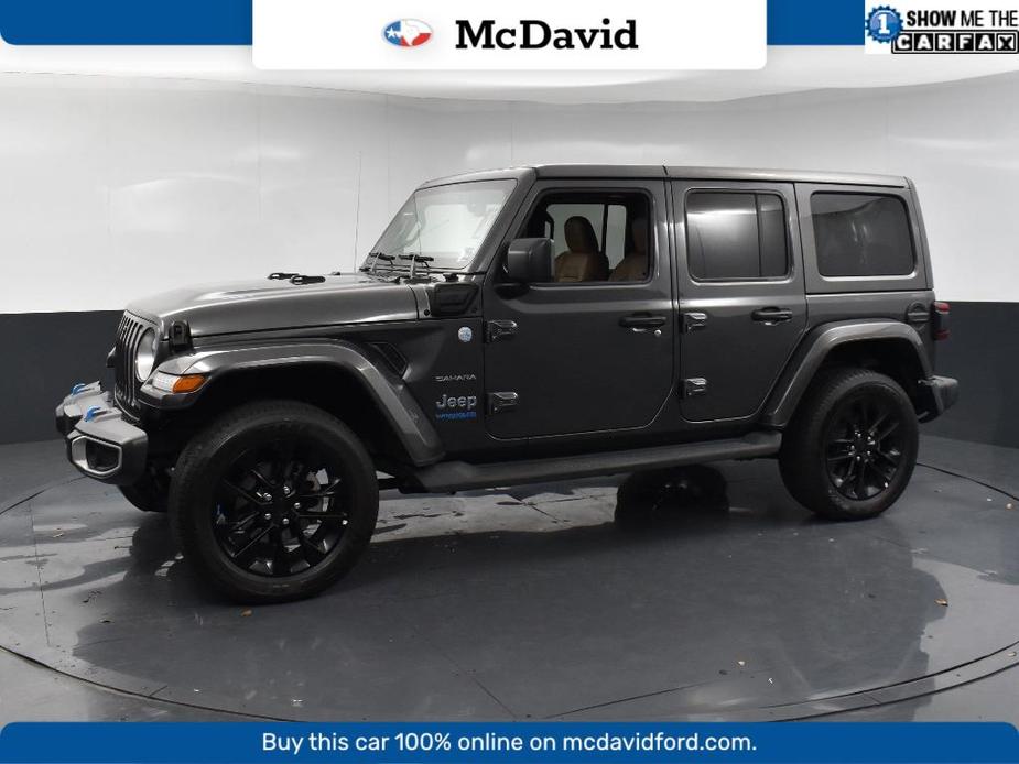 used 2022 Jeep Wrangler Unlimited 4xe car, priced at $37,597