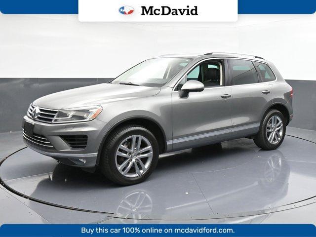 used 2015 Volkswagen Touareg car, priced at $15,994