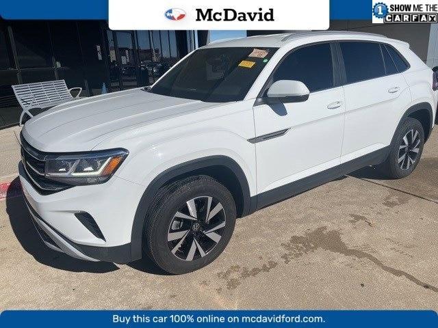 used 2021 Volkswagen Atlas Cross Sport car, priced at $23,494