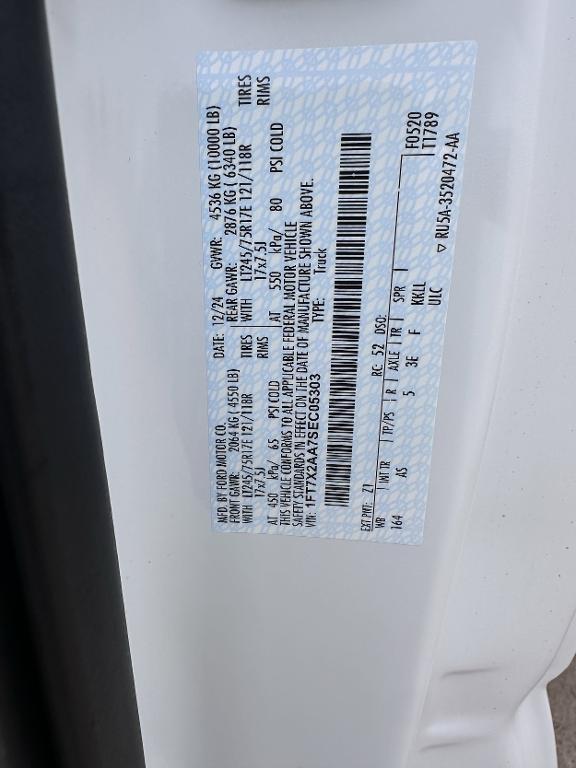 new 2025 Ford F-250 car, priced at $54,435