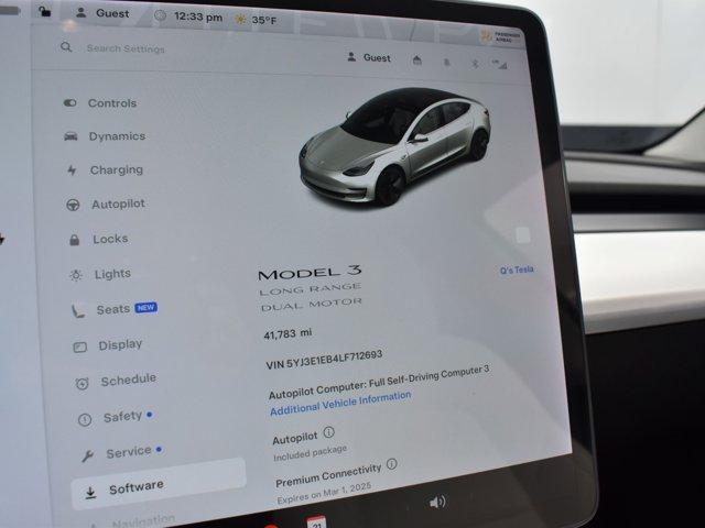 used 2020 Tesla Model 3 car, priced at $26,994