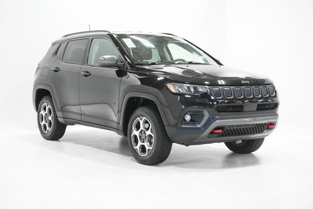 used 2022 Jeep Compass car, priced at $21,095
