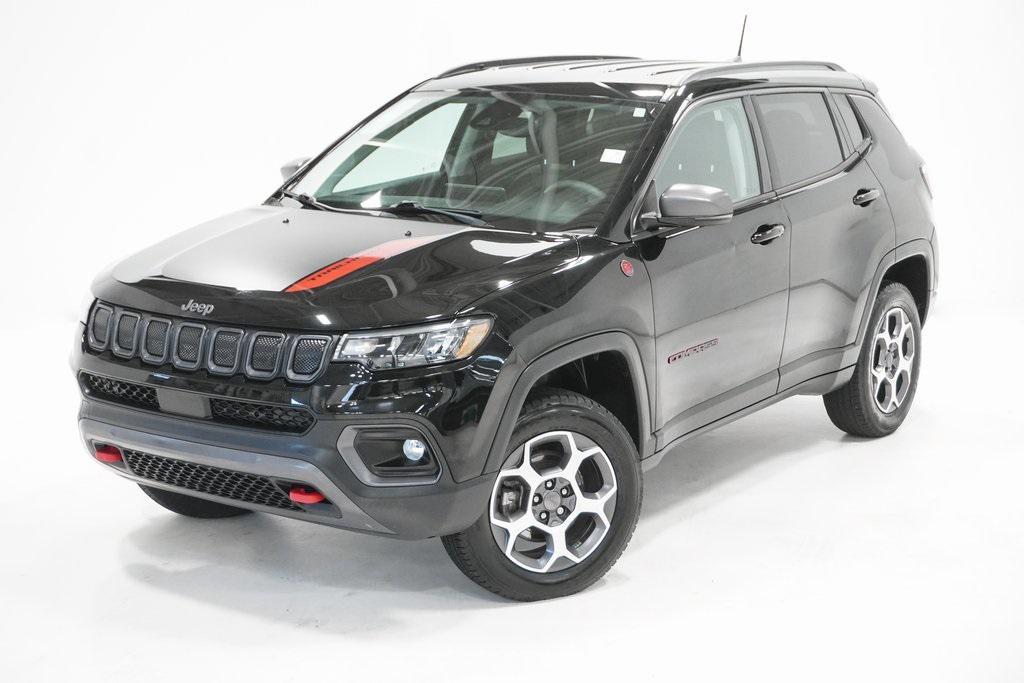 used 2022 Jeep Compass car, priced at $21,095