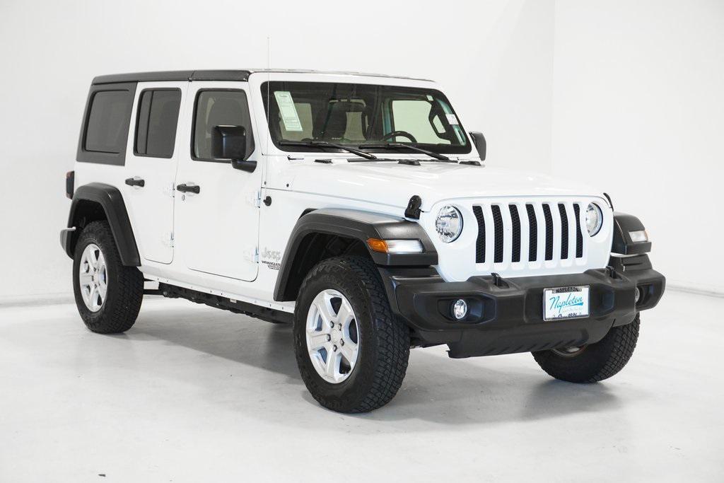 used 2021 Jeep Wrangler Unlimited car, priced at $21,881