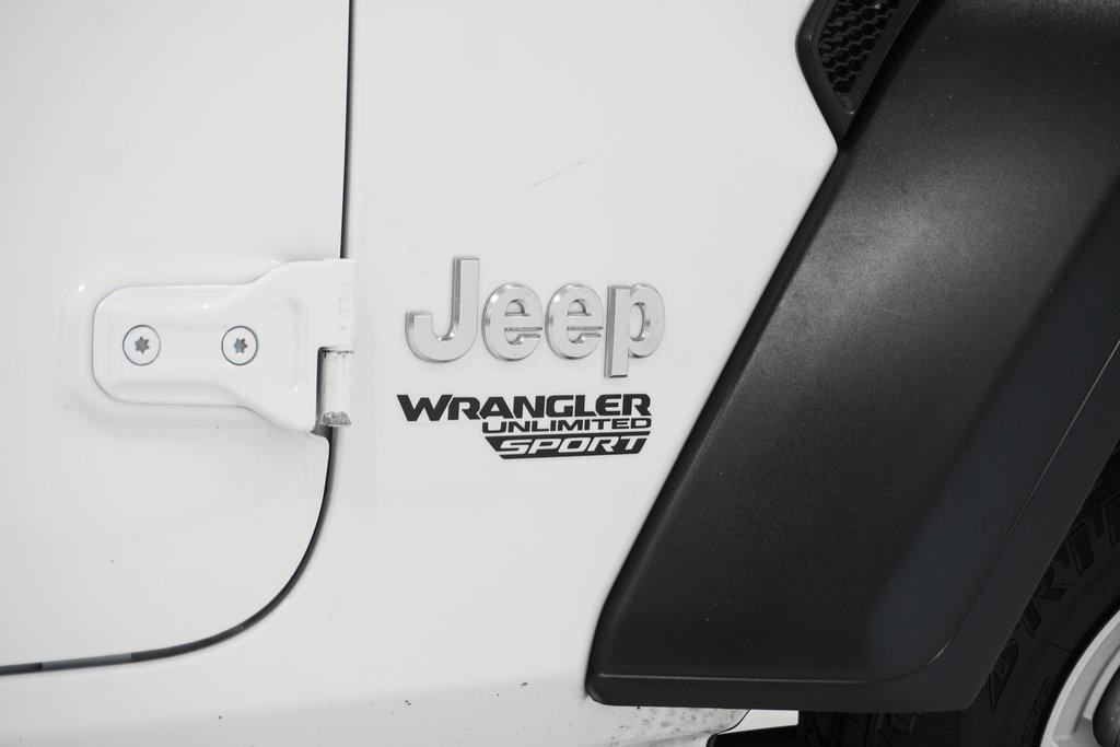used 2021 Jeep Wrangler Unlimited car, priced at $21,881