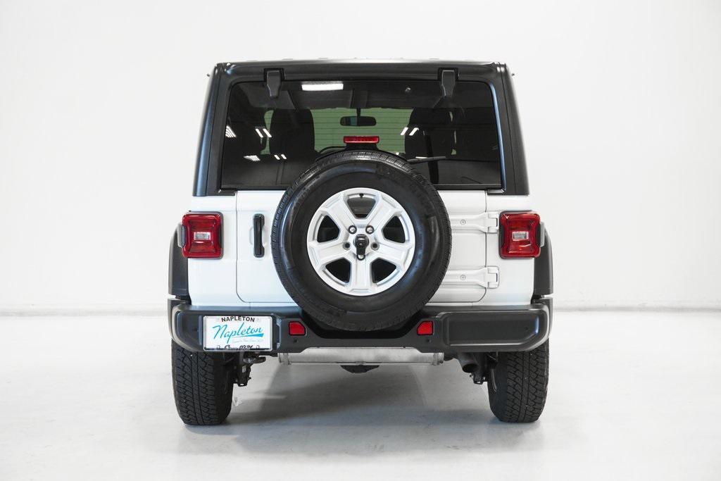 used 2021 Jeep Wrangler Unlimited car, priced at $21,881