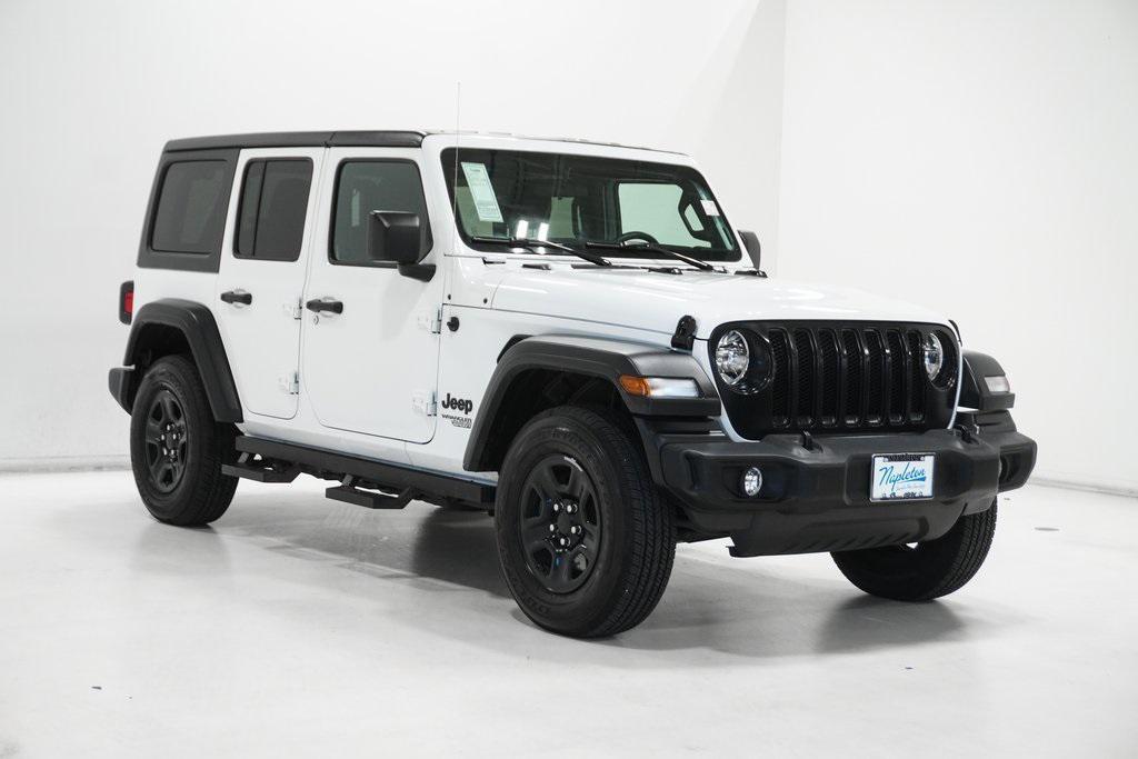 used 2021 Jeep Wrangler Unlimited car, priced at $26,495