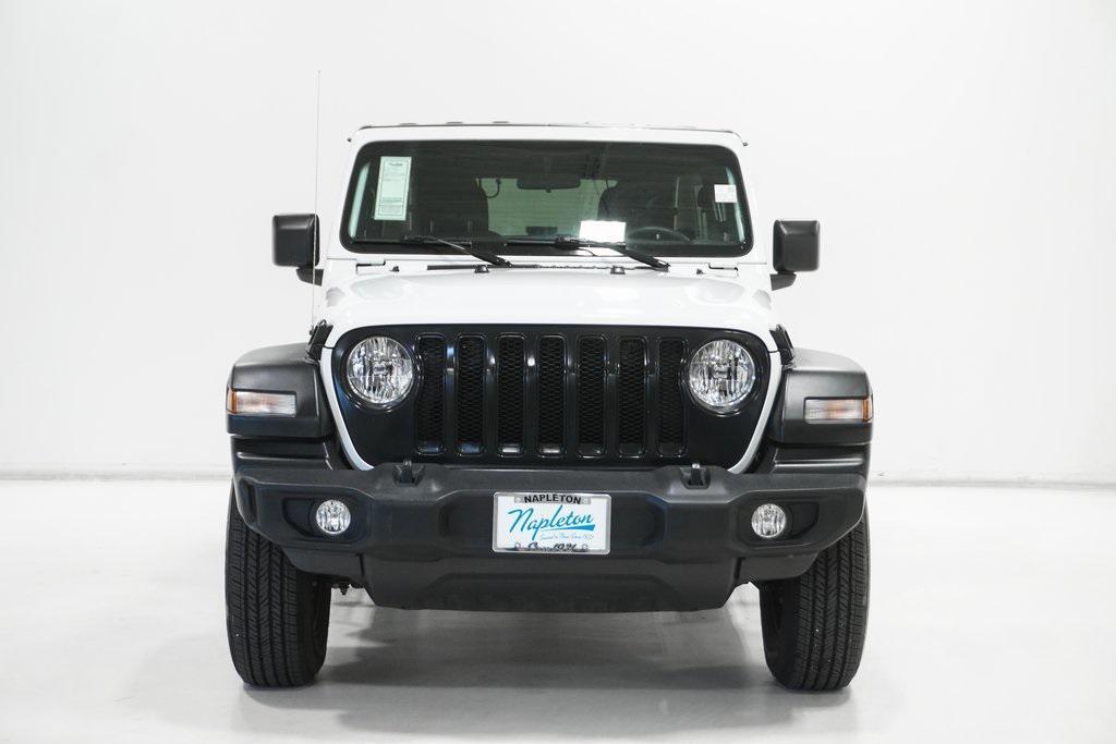 used 2021 Jeep Wrangler Unlimited car, priced at $26,495