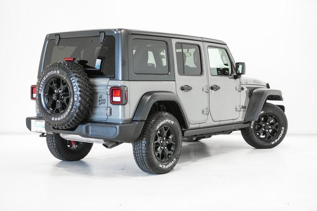 used 2021 Jeep Wrangler car, priced at $28,495