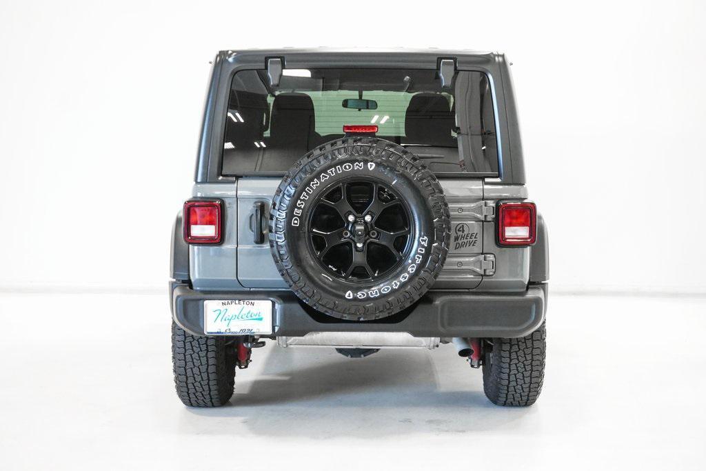 used 2021 Jeep Wrangler car, priced at $28,495