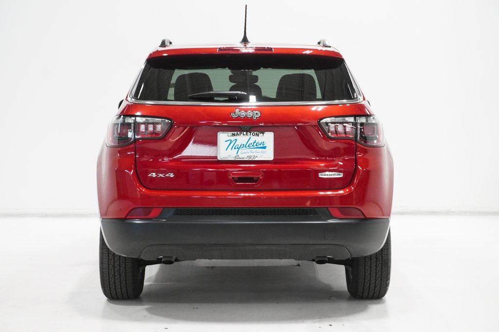 used 2025 Jeep Compass car, priced at $23,495