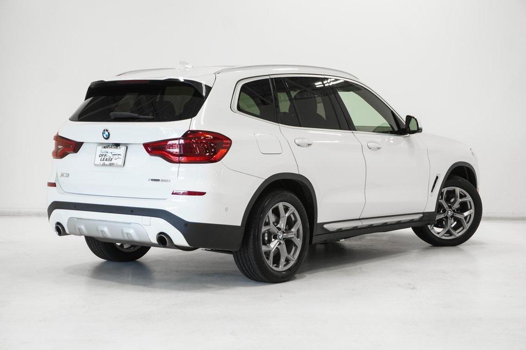 used 2021 BMW X3 car, priced at $23,195