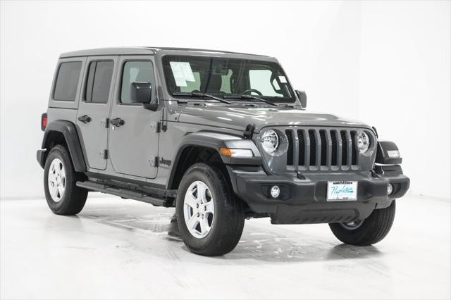 used 2022 Jeep Wrangler Unlimited car, priced at $33,295