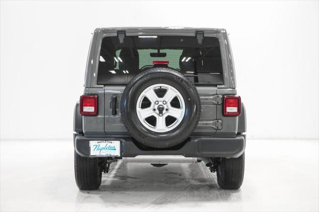 used 2022 Jeep Wrangler Unlimited car, priced at $33,295