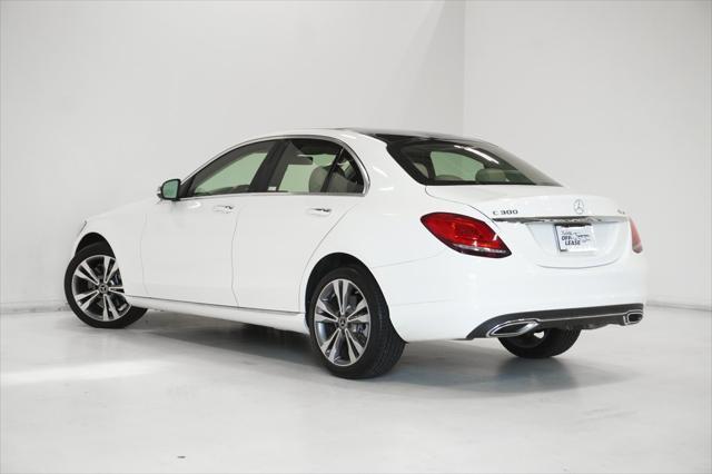 used 2021 Mercedes-Benz C-Class car, priced at $23,995