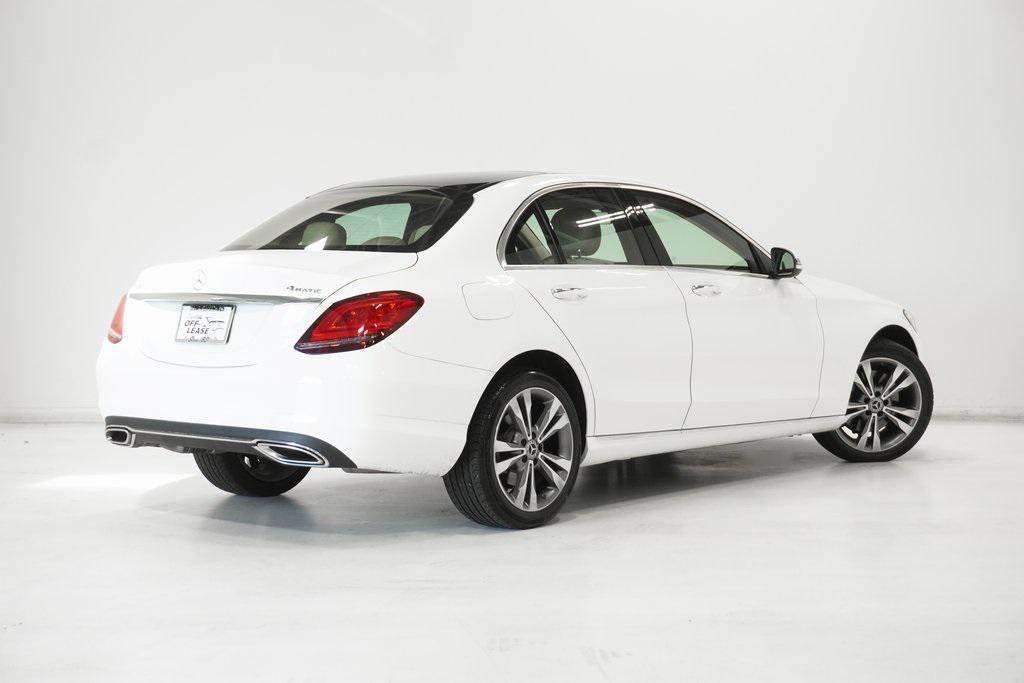 used 2021 Mercedes-Benz C-Class car, priced at $21,995