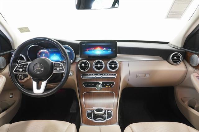 used 2021 Mercedes-Benz C-Class car, priced at $23,995
