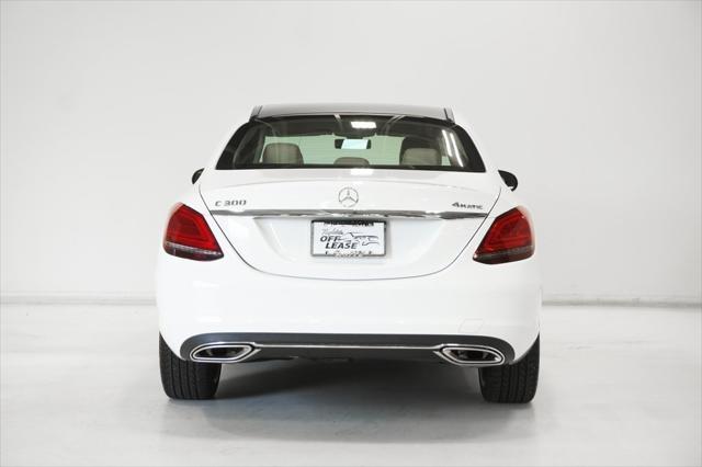 used 2021 Mercedes-Benz C-Class car, priced at $23,995