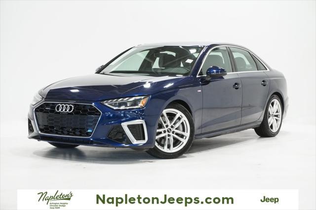 used 2022 Audi A4 car, priced at $23,990