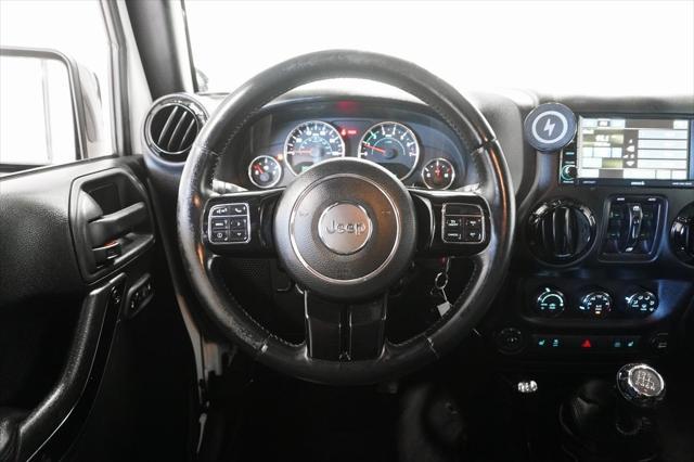 used 2015 Jeep Wrangler Unlimited car, priced at $14,995