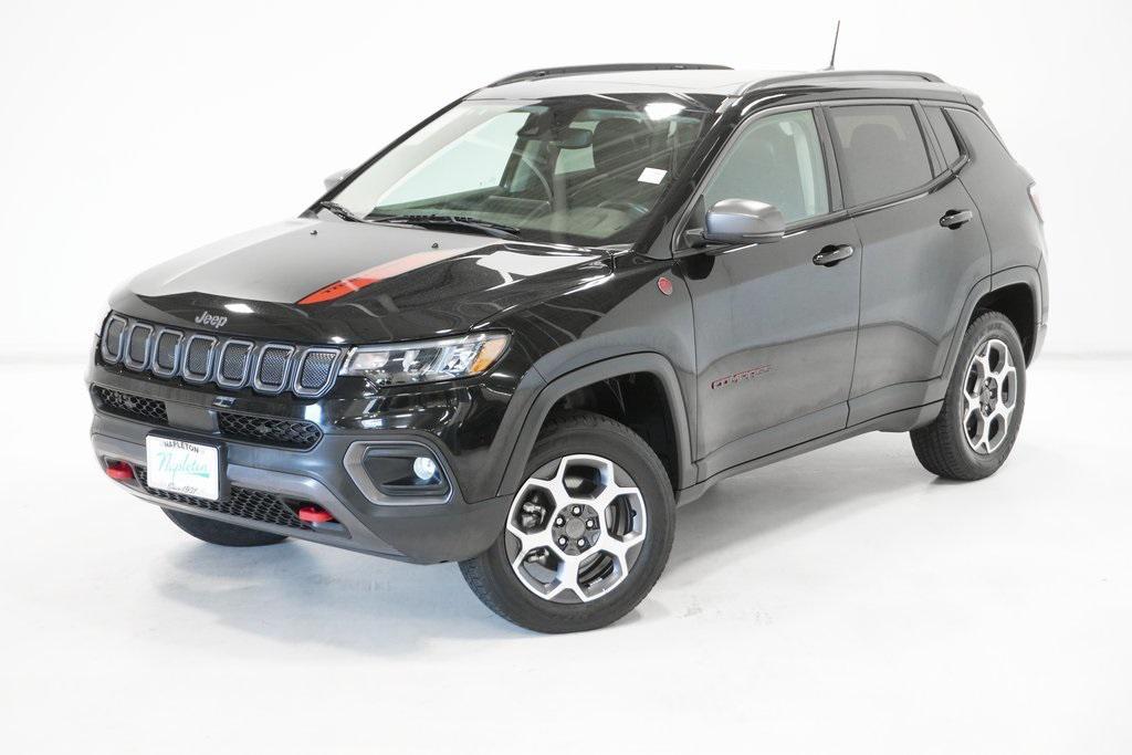 used 2022 Jeep Compass car, priced at $22,469