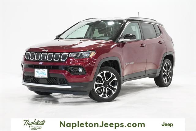 used 2022 Jeep Compass car, priced at $22,295