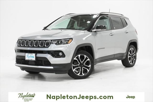 used 2022 Jeep Compass car, priced at $21,095