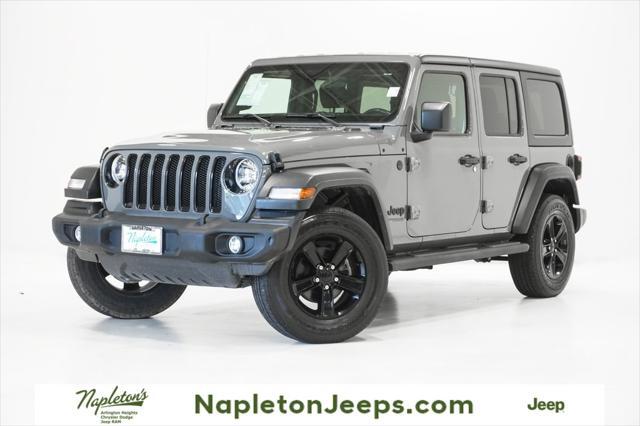 used 2021 Jeep Wrangler Unlimited car, priced at $33,495