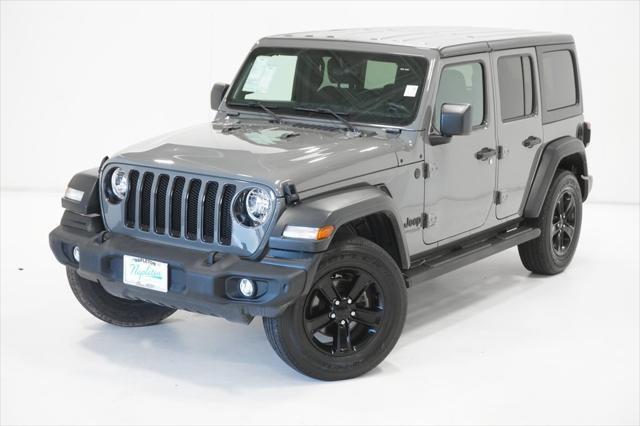 used 2021 Jeep Wrangler Unlimited car, priced at $33,495